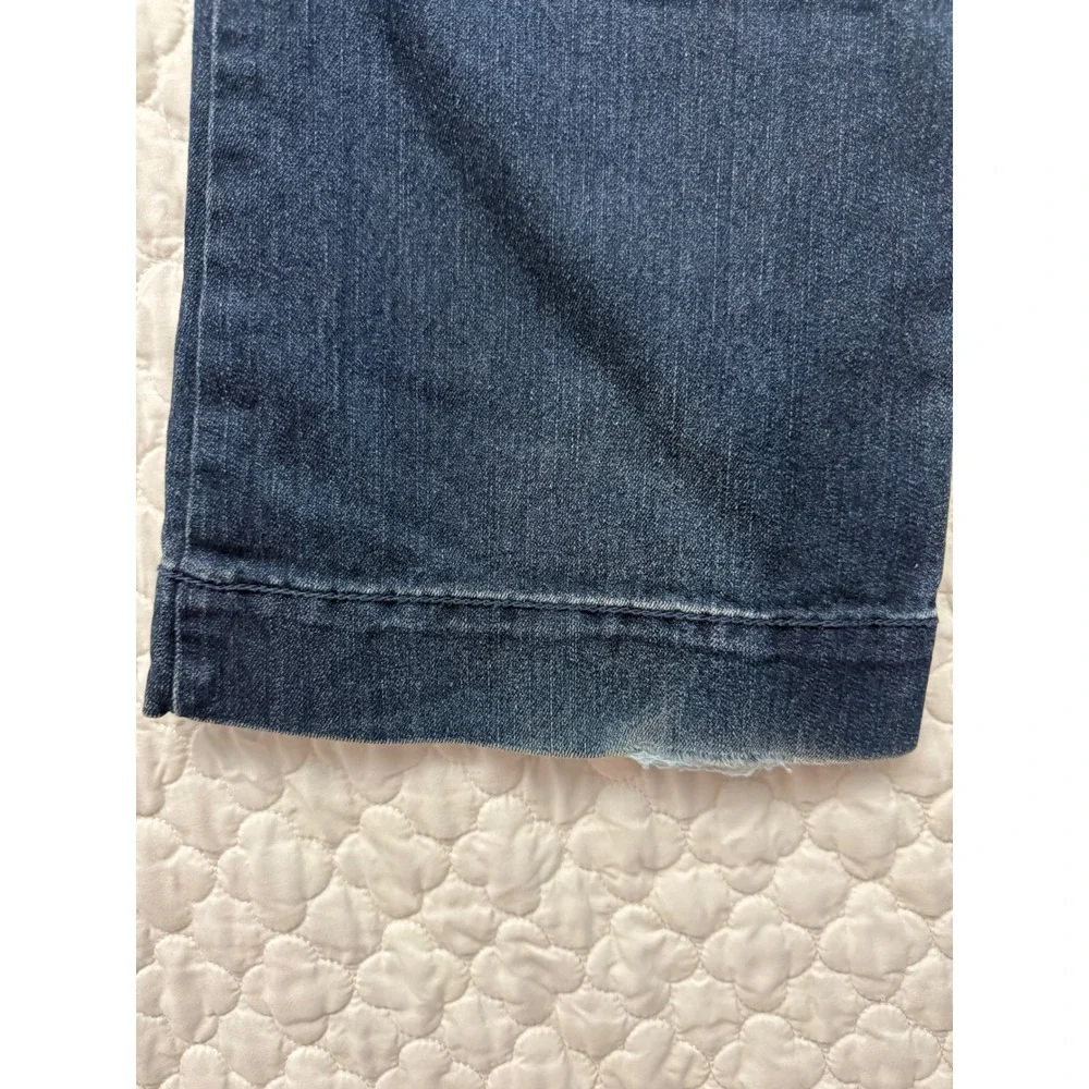 Jessica Simpson Womens Blue Wash Denim‎ Flare Jeans Button Fly SIze 30/10